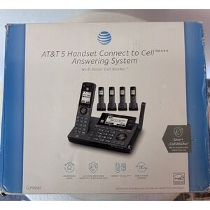 NEW AT&T 5 Handset Connect to Cell Phone System CLP99587